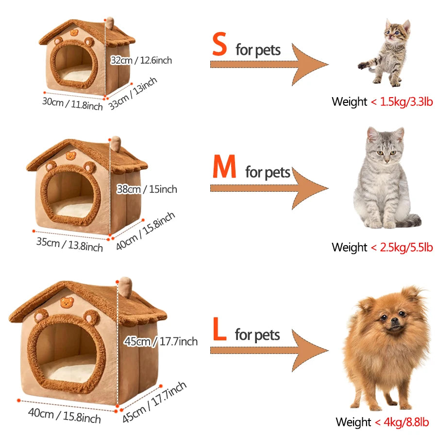 Cozy Cat Gingerbread House